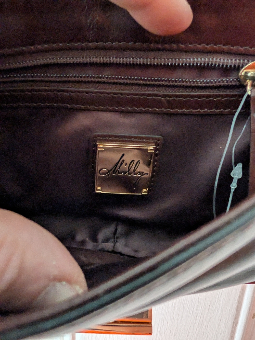 Milly Python-Print Crossbody Bag - Picture 3 of 5